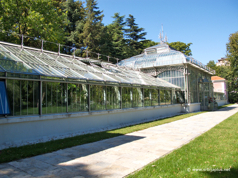 Botanička bašta Jevremovac - Stakleni paviljon