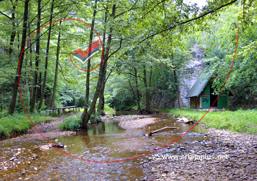 Prerast Kasonje, mesto za izlet, Osanica, Žagubica