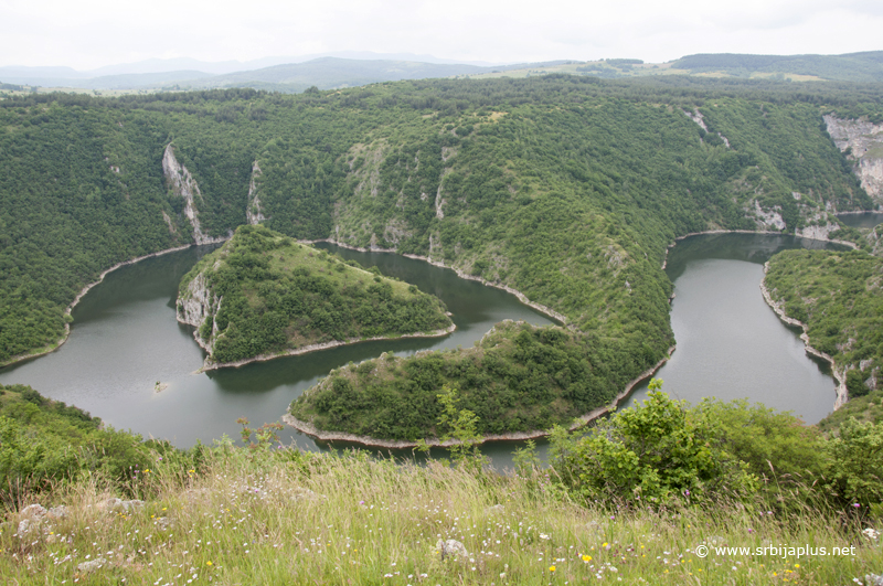 Prepoznatljiva panorama Uvca i Sjeničkog jezera