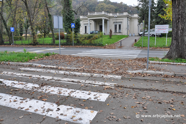 Pogled na stanicu iz Topčiderskog parka