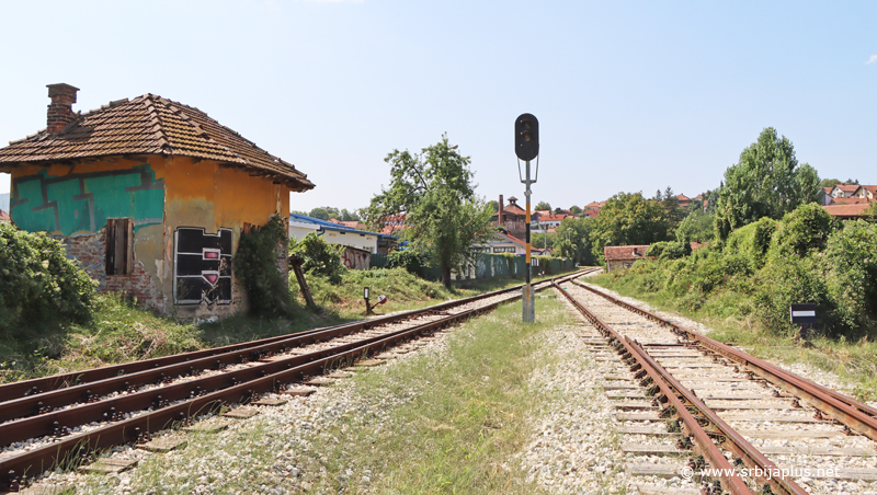 Železnička stanica Knjaževac - Kolosek prema Nišu