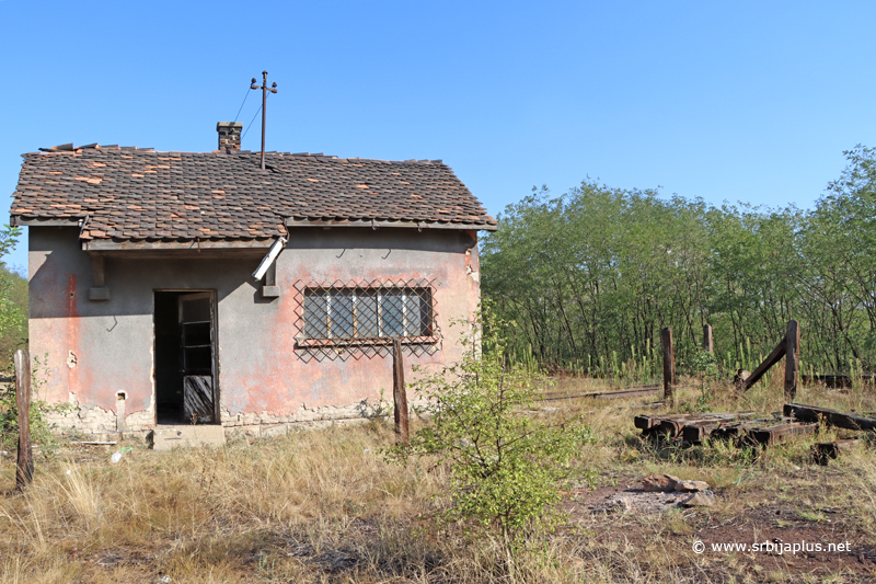 Železnička stanica Borska Slatina - Objekat za smeštaj dresina