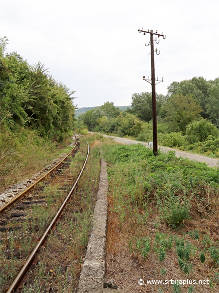 Železnička stanica Crnomasnica - Pruga prema Rajcu