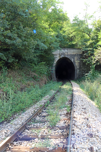 Železnička stanica Jasikovo - Tunel prema stanici Vlaole Selo