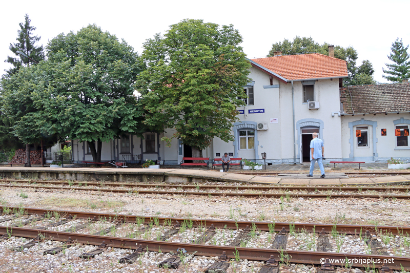 Panorama železničke stanice Negotin